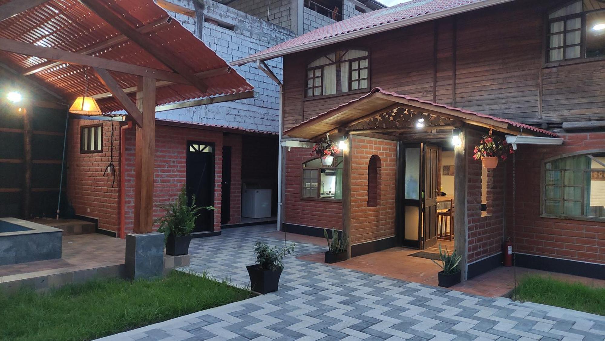 Refugio De La Virgen Villa บาญอส ภายนอก รูปภาพ